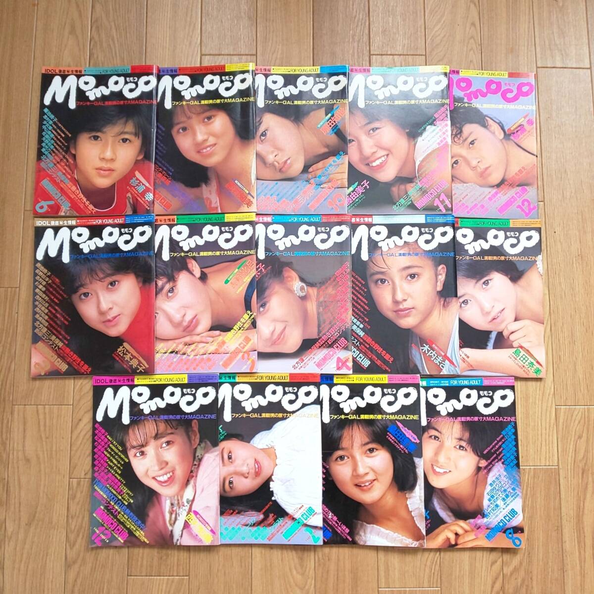 MOMOCO モモコ 1985年5月 志村香（水着）＆菊池桃子 Momoco 1985年5月