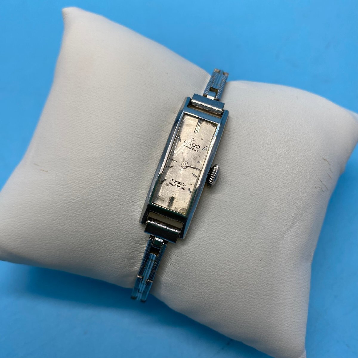ラドー RADO PRINCESS / 17 JEWELS INCABLOC プラチナ PLATINUM 刻印
