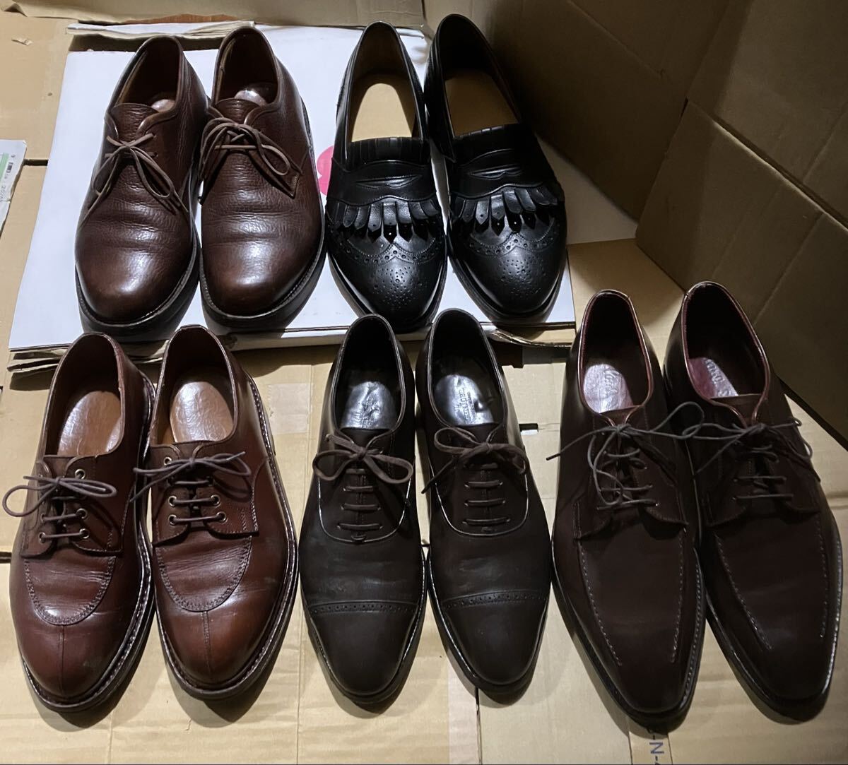 中古】エドワードマイヤー対応SIZE;オールデン8-8.5,ジョンロブ7-7.5 