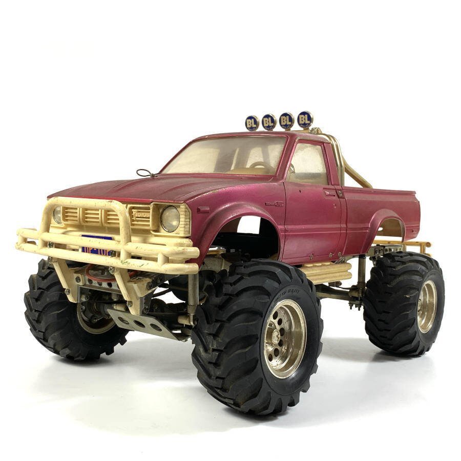 九十九堂】希少 TAMIYA タミヤ ラジコン 初代ハイラックス HILUX 4WD