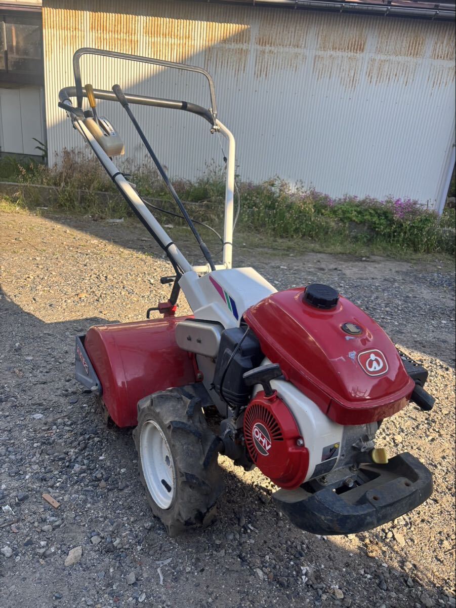 中古】イセキ 耕運機 管理機 マイペット63 正転・逆転ロータリ 5.3馬力