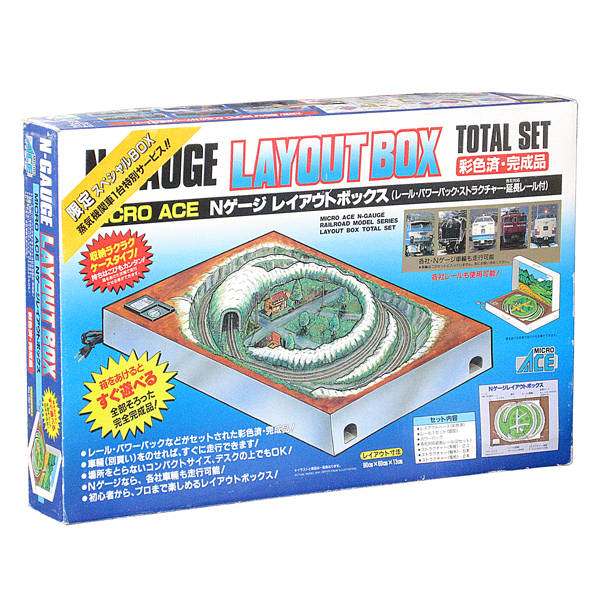 マイクロエース MICRO ACE Nゲージレイアウトボックス 中古 当時物