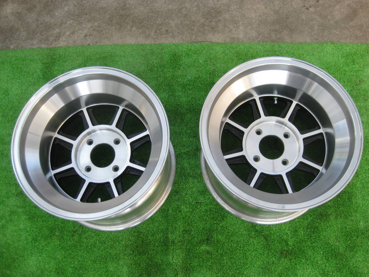 新品】シャドー タイプ 15インチ 10j -32 114.3 4穴 2本セット 旧車