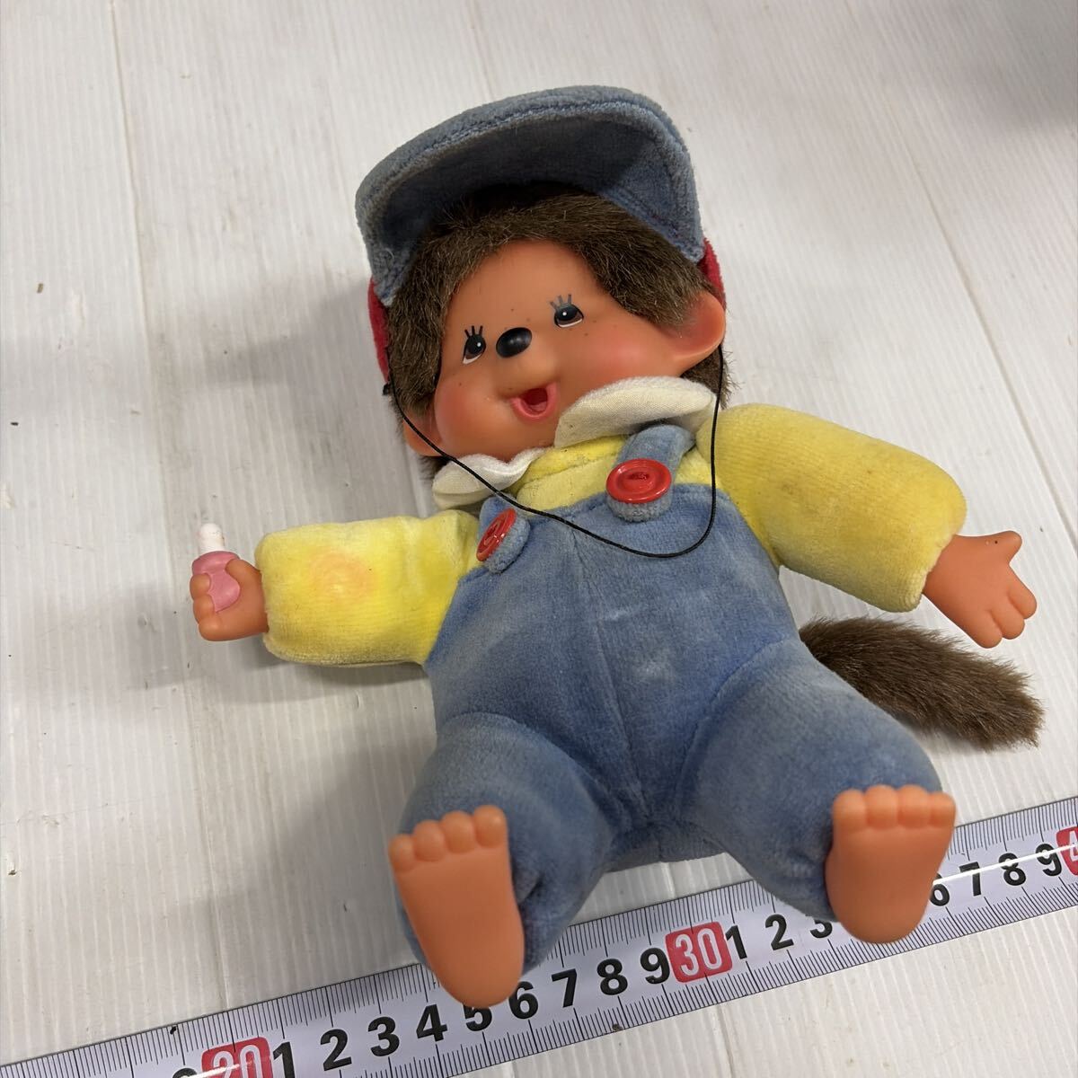 美品 当時物◇セキグチ モンチッチお友達ひつじのチャムぬいぐるみ