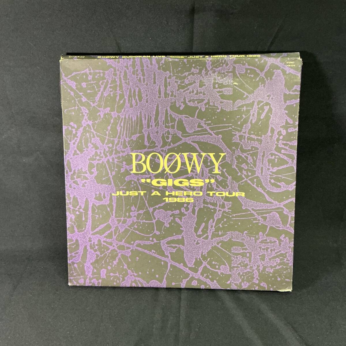 ◇BOOWY ボウイ 直筆サイン 氷室京介/布袋寅泰/高橋まこと/松井常松の