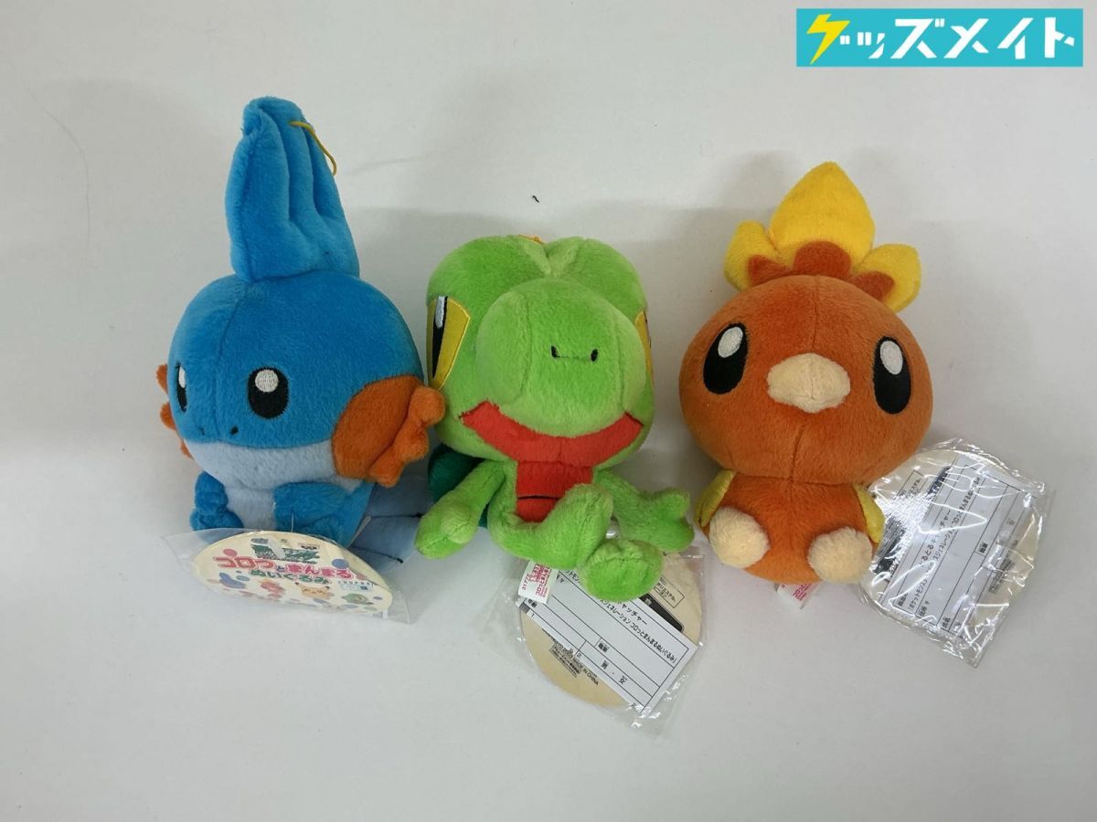 新品】ふっくらシール☆pokemon time キモリ・アチャモ・ミズゴロウ