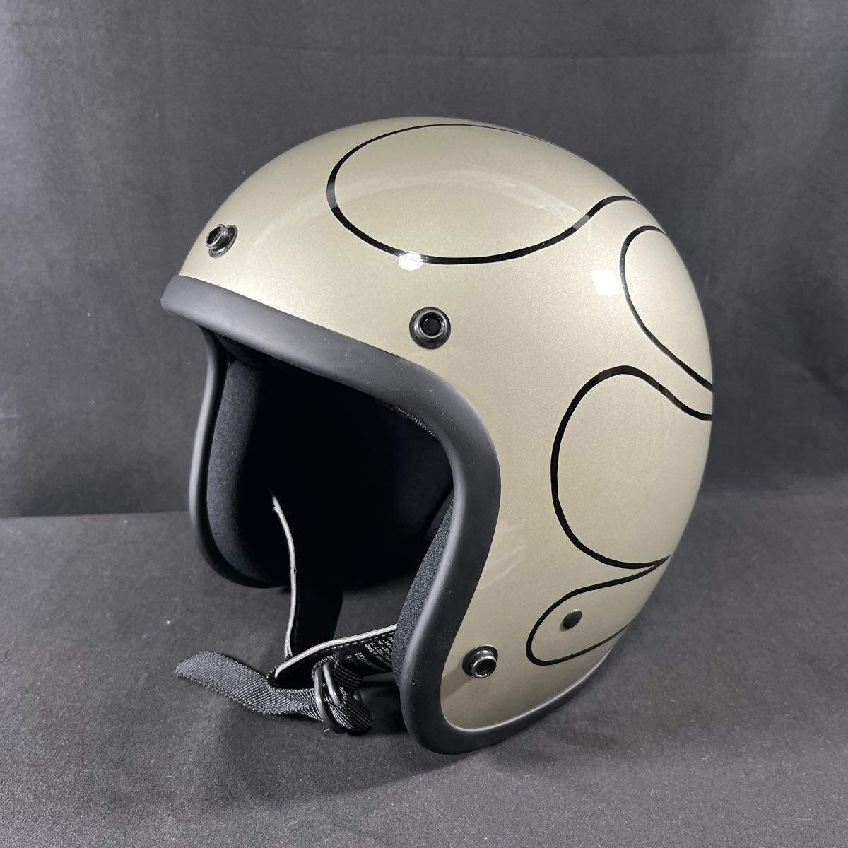 □□ OGK / Kabuto (BOB-K) ジェットヘルメット ウッディ ウッド