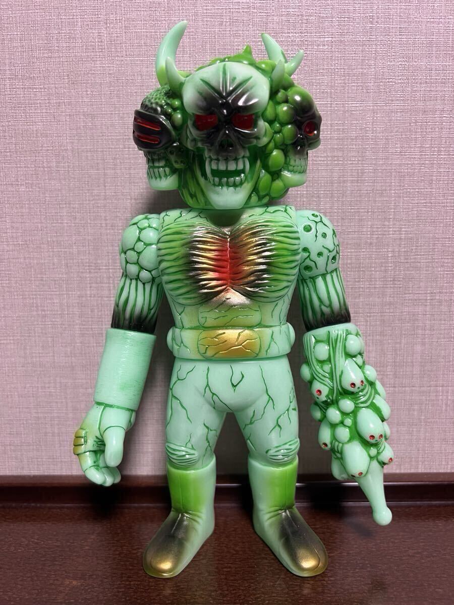 REAL HEAD 真頭玩具 SKULL TOYS 骸骨商会 大骨助 グリーン系 REAL HEAD 真頭玩具 SKULL TOYS 骸骨商会 大骨助 グリーン系 REAL HEAD