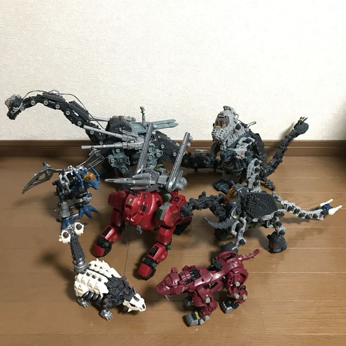 カバヤ ZOIDS ゾイド ゾイドガム 4体セット ミニプラ ジャンク