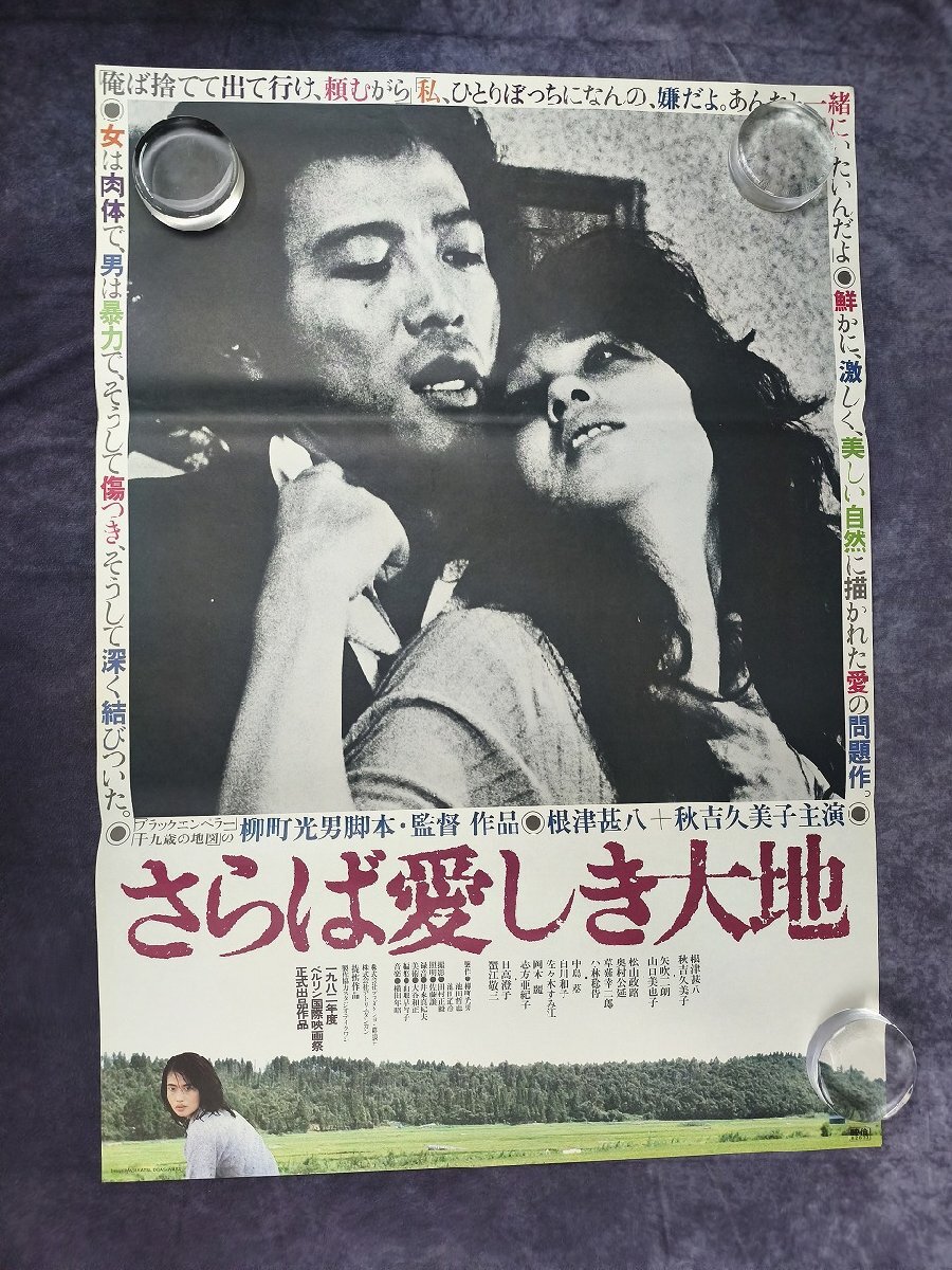 さらば愛しき大地(1982)□VHS/監督/柳町光男/根津甚八/秋吉久美子