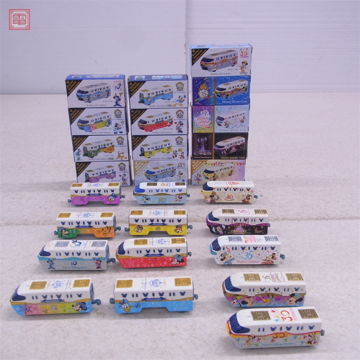 新品】廃盤☆TDR限定 ディズニーリゾートライン プレイセット 30周年
