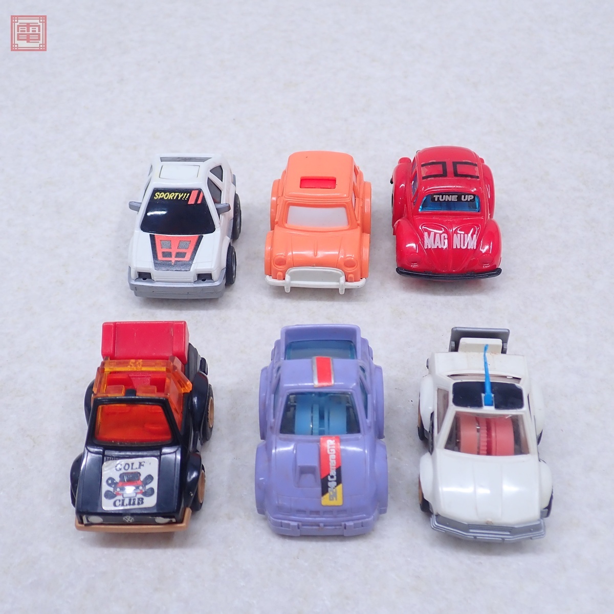 当時物　希少　昭和レトロ　チョロQ　A-24 ポルシェ924　ブラックエンペラー 当時物 タカラ チョロQ A品番 ポルシェ924 2台セット 昭和レトロ