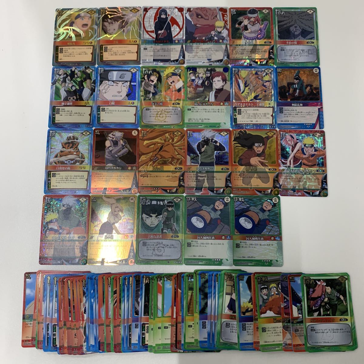 中古】ナルト NARUTO カードゲーム カードダス 18枚セット！(53)の落札