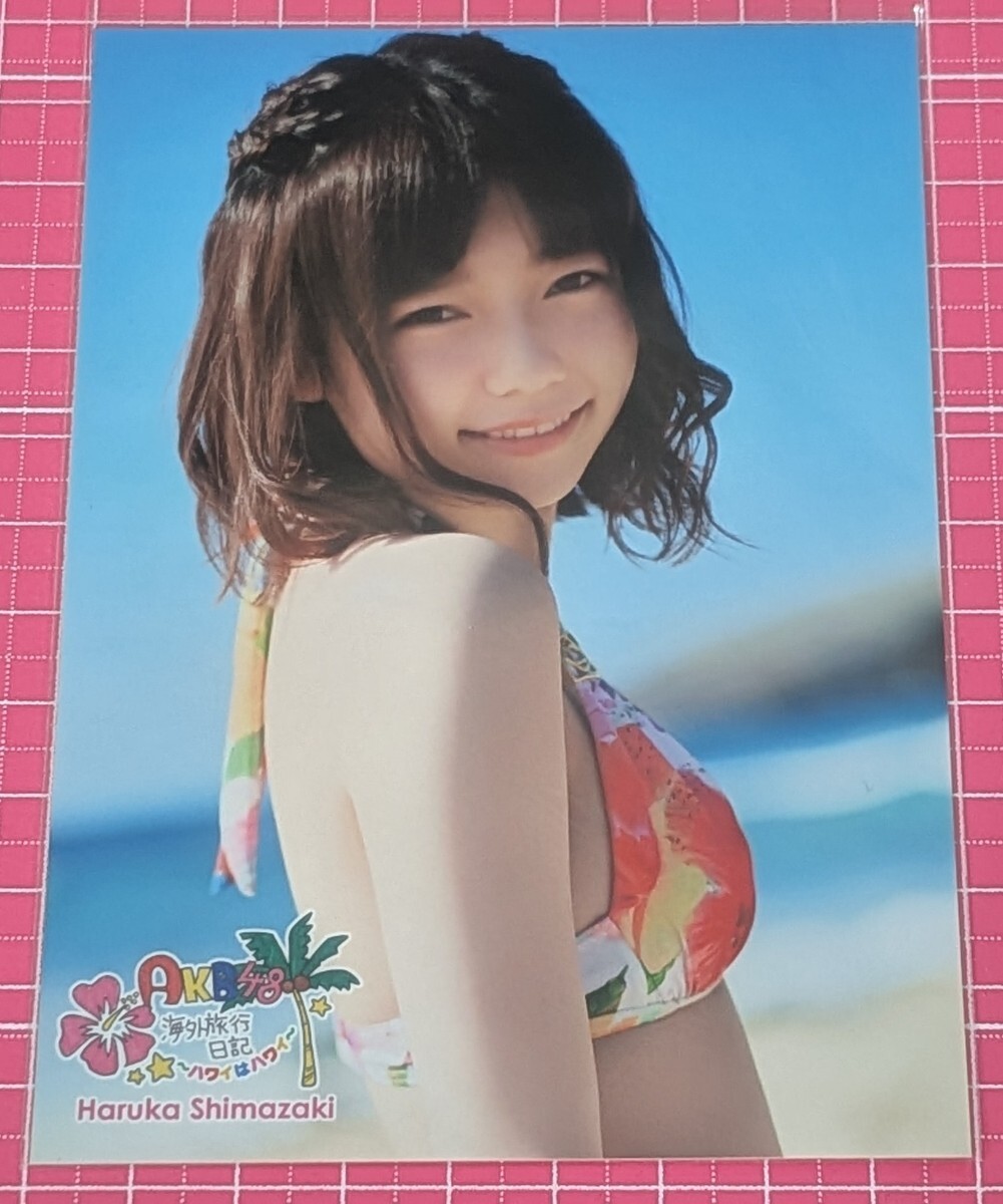 ♪AKB48☆NMB☆山本彩 海外旅行日記 ハワイはハワイ ビキニ水着 公式生