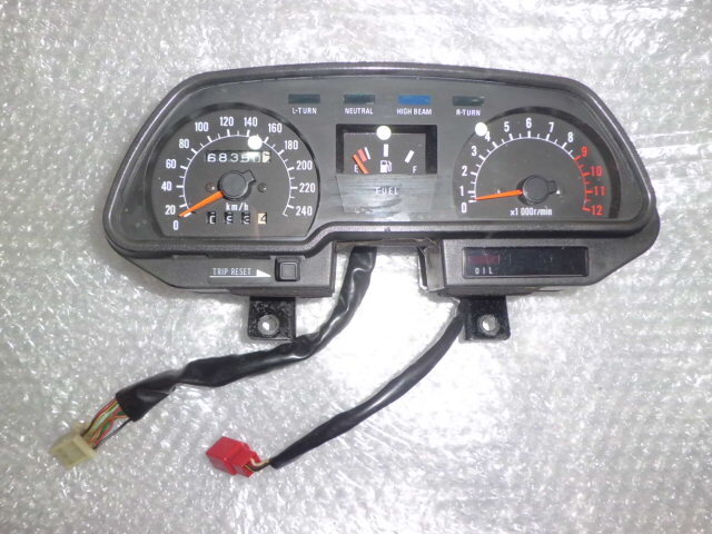 Z1000Mk2 カワサキ純正 メーターセット 240㎞ スピードメーター タコ