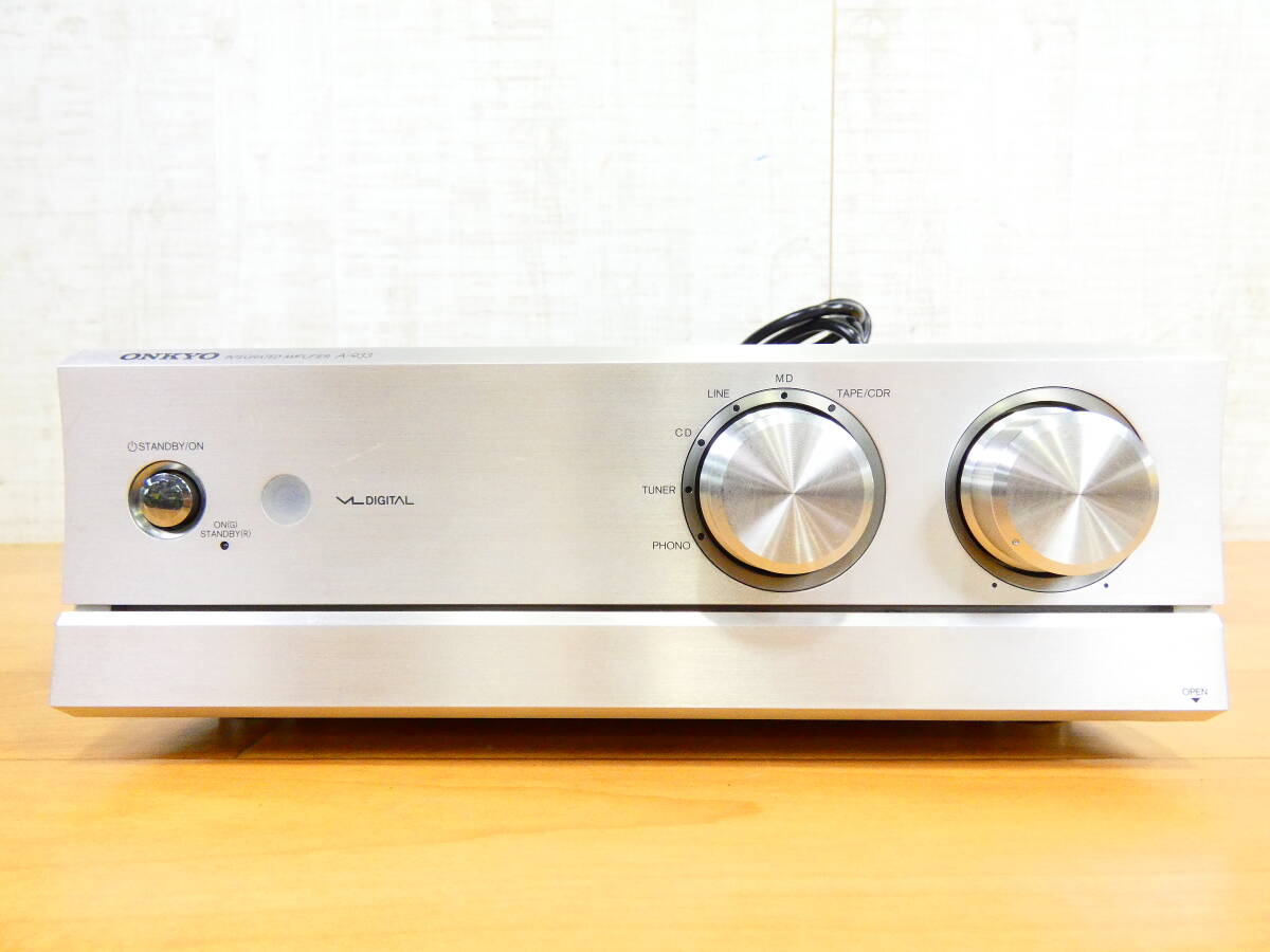 80s ONKYO INTEGRATED アンプ A-5900 動作正常 使用頻度低 重低音 美品