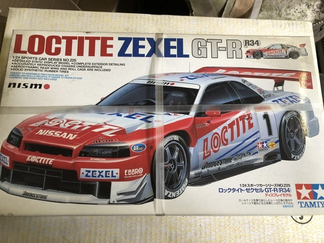 未組立 タミヤ 1/24 ペンズオイル・ニスモ GT-R(R34)/ロックタイト