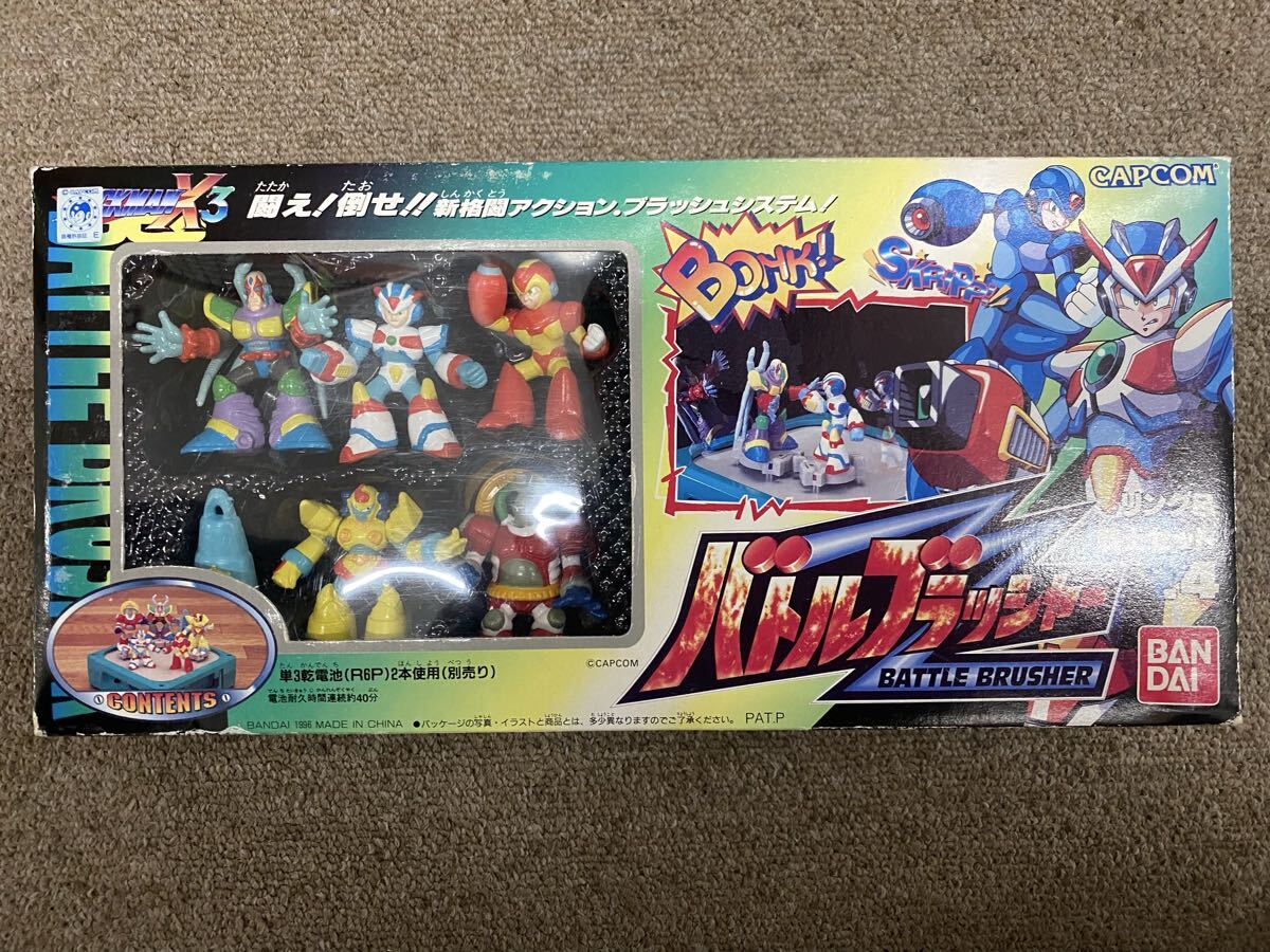 ロックマンX2 バトルブラッシャー リング&戦士セット3 開封 フルカラー