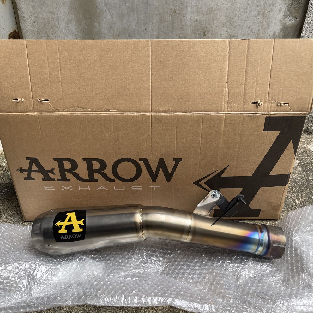 CBR1000RR SC57 後期 フルエキ ARROW アローマフラー チタン 2本だし