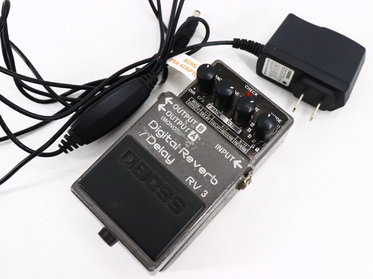 中古】VHT Echo-Verb delay reverb ディレイ リバーブ 2in1ペダル 箱