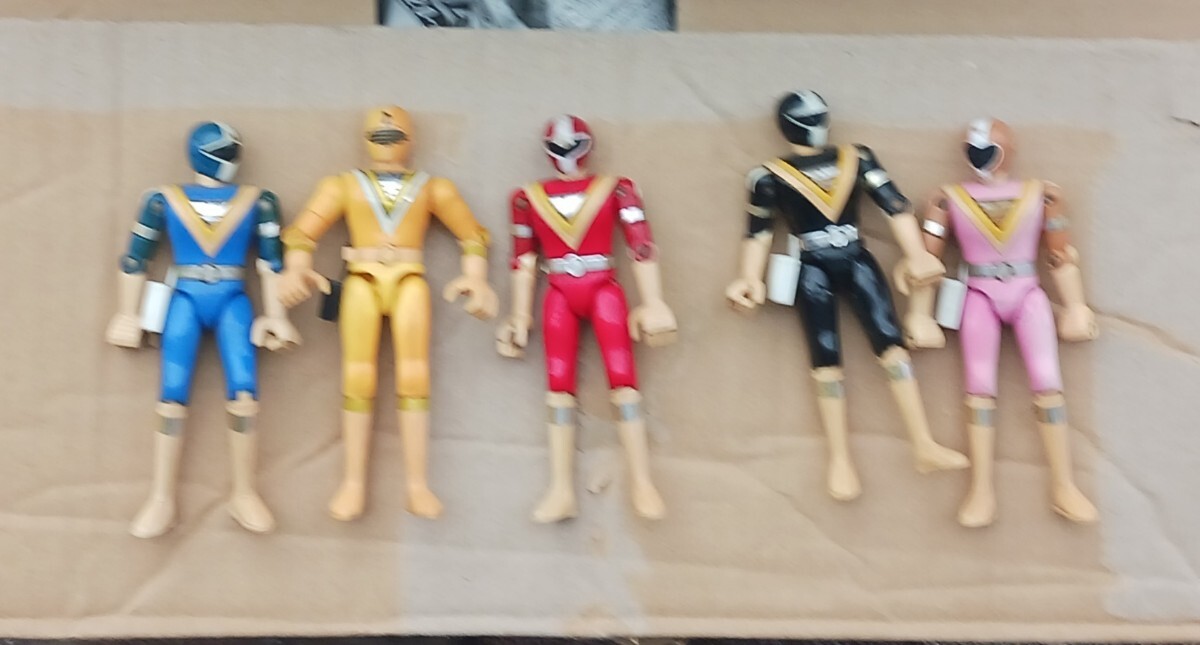新品】「新品 地球戦隊ファイブマン Vチェンジャーコンパクト ファイブ