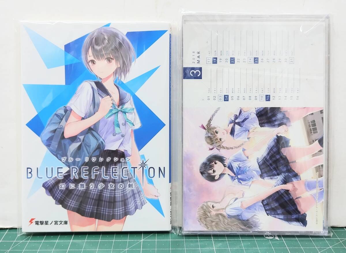 中古品】 白井日菜子 描き下ろし B2タペストリー BLUE REFLECTION 幻に