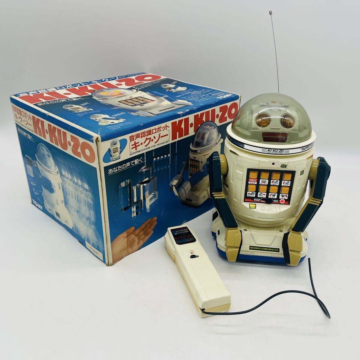 TOMY KIKUZO 音声認識ロボット キクゾー 箱付き 昭和レトロ ロボット