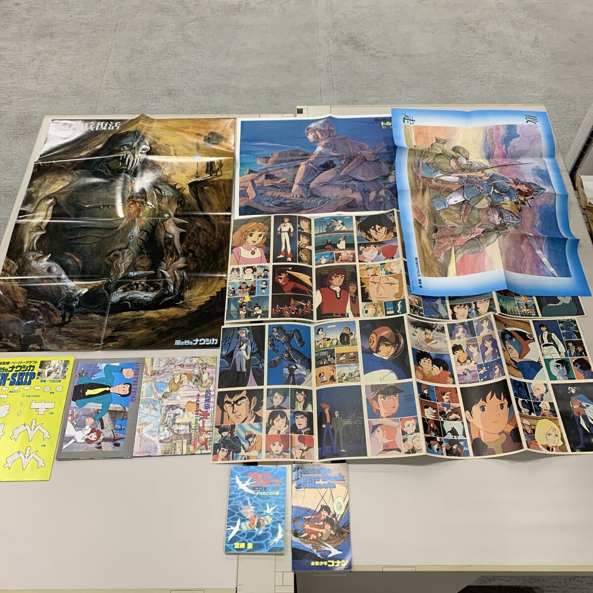 u154☆ 昭和レトロ アニメージュ 付録 年賀はがき はがき 年賀状 大量