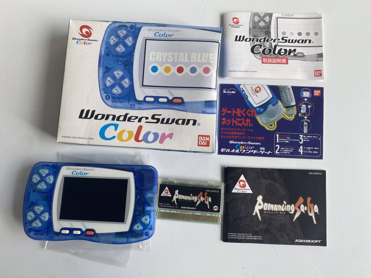 傷や汚れあり】ワンダースワン WonderSwan ワンダースワンカラー 本体 