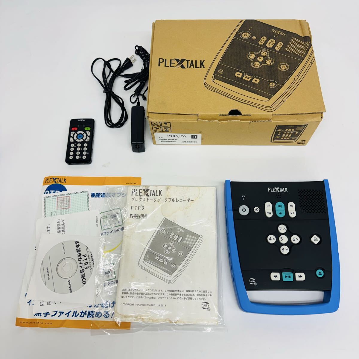 中古】PLEXTOR プレクストーク PLEXTALK PTR1 視覚障害者用ポータブル