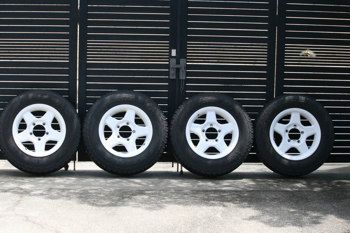 ブラッドレーV(ガンメタ)＋ジオランダー A/T-S 265/70R17 5本セットの