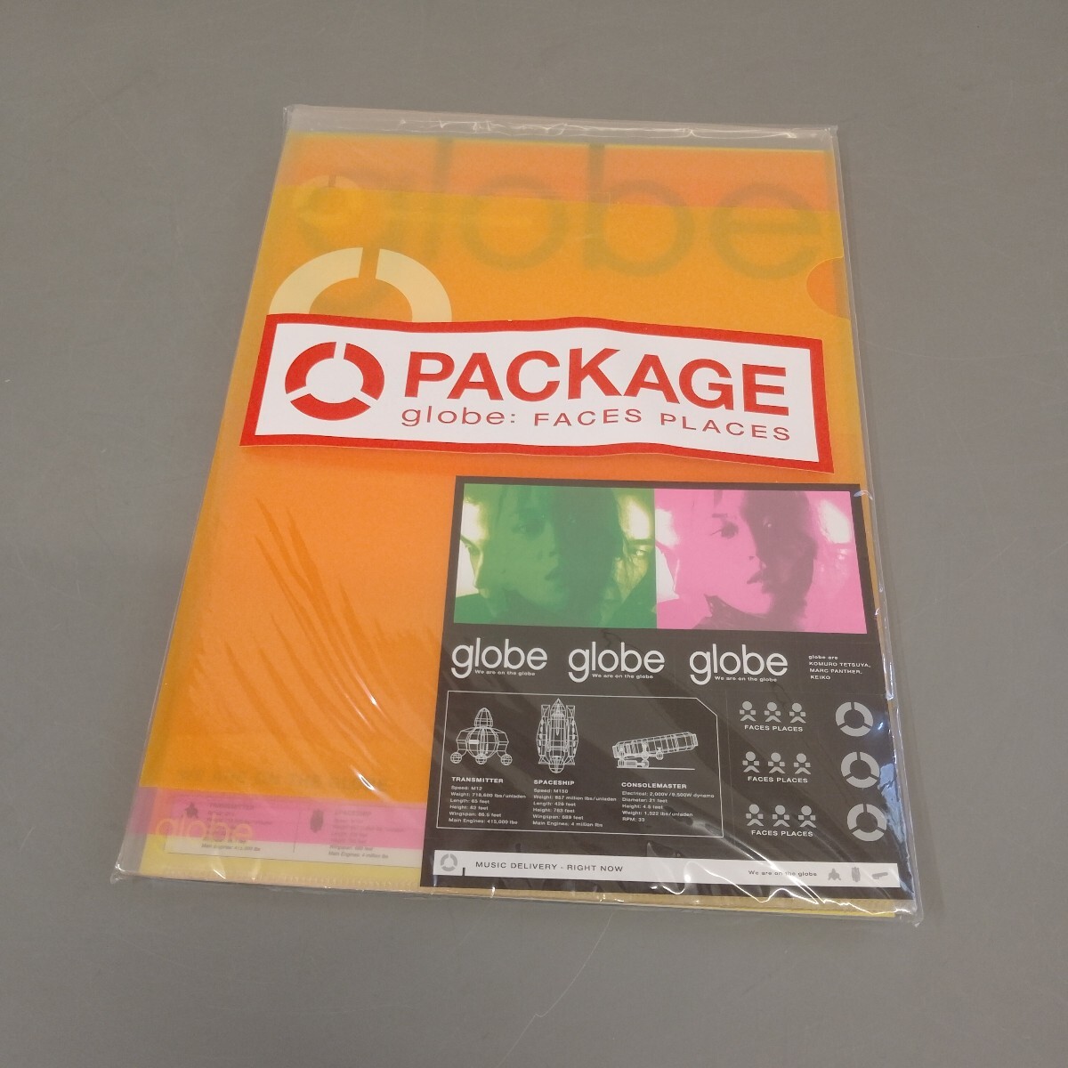 globe ポスター3枚セット FACES PLACES とにかく無性に seize the
