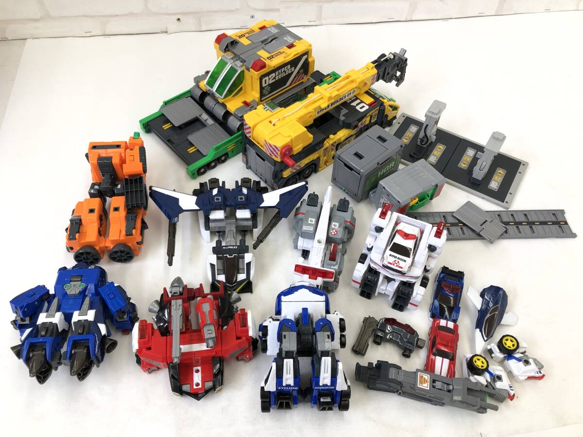 中古】トミカ ハイパービルダー プラキッズ 大型車両・小型車両・絵本
