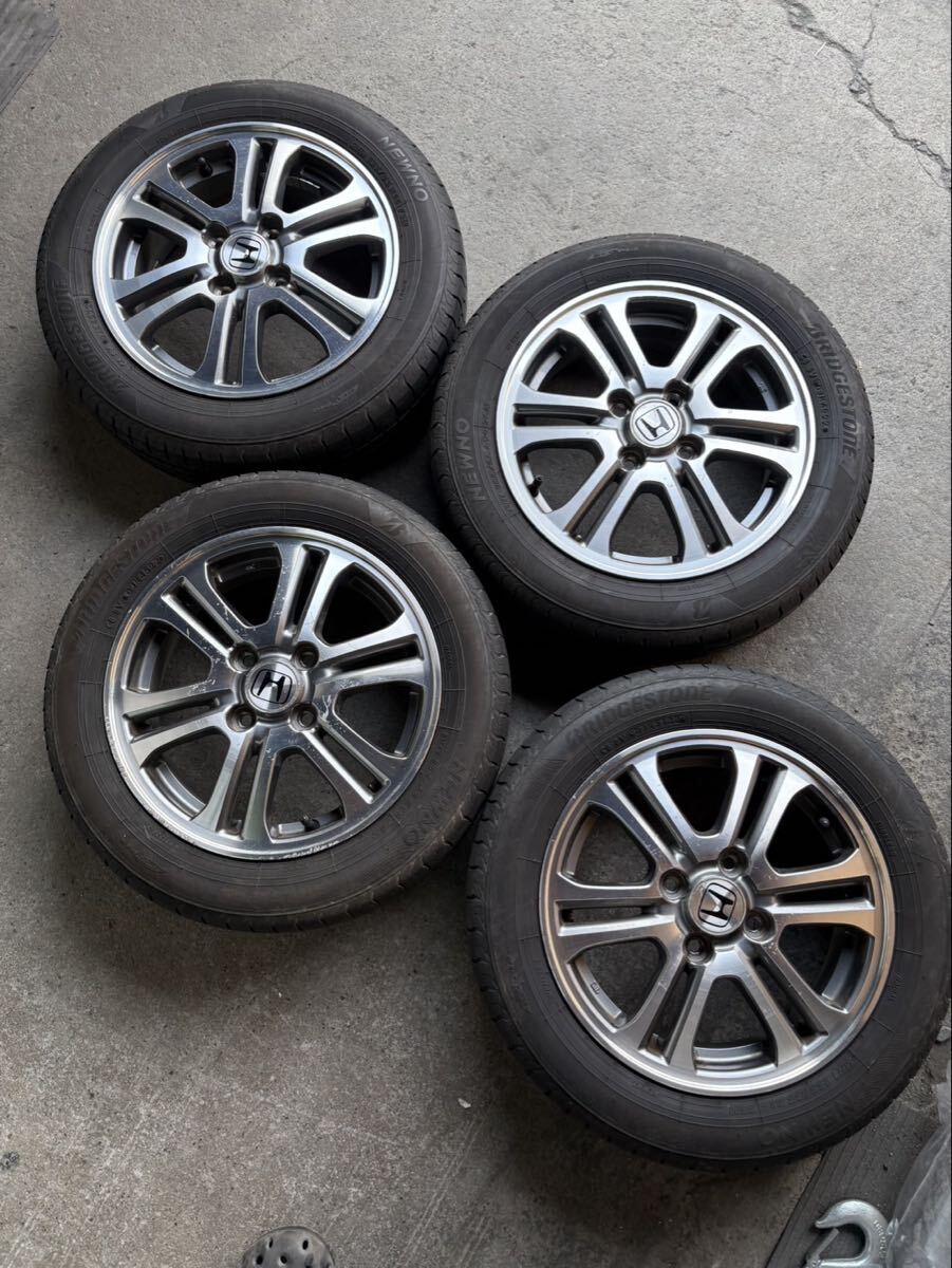 1912-436 JF1 JF2 N-BOXスラッシュ 純正スチール 鉄ホイール