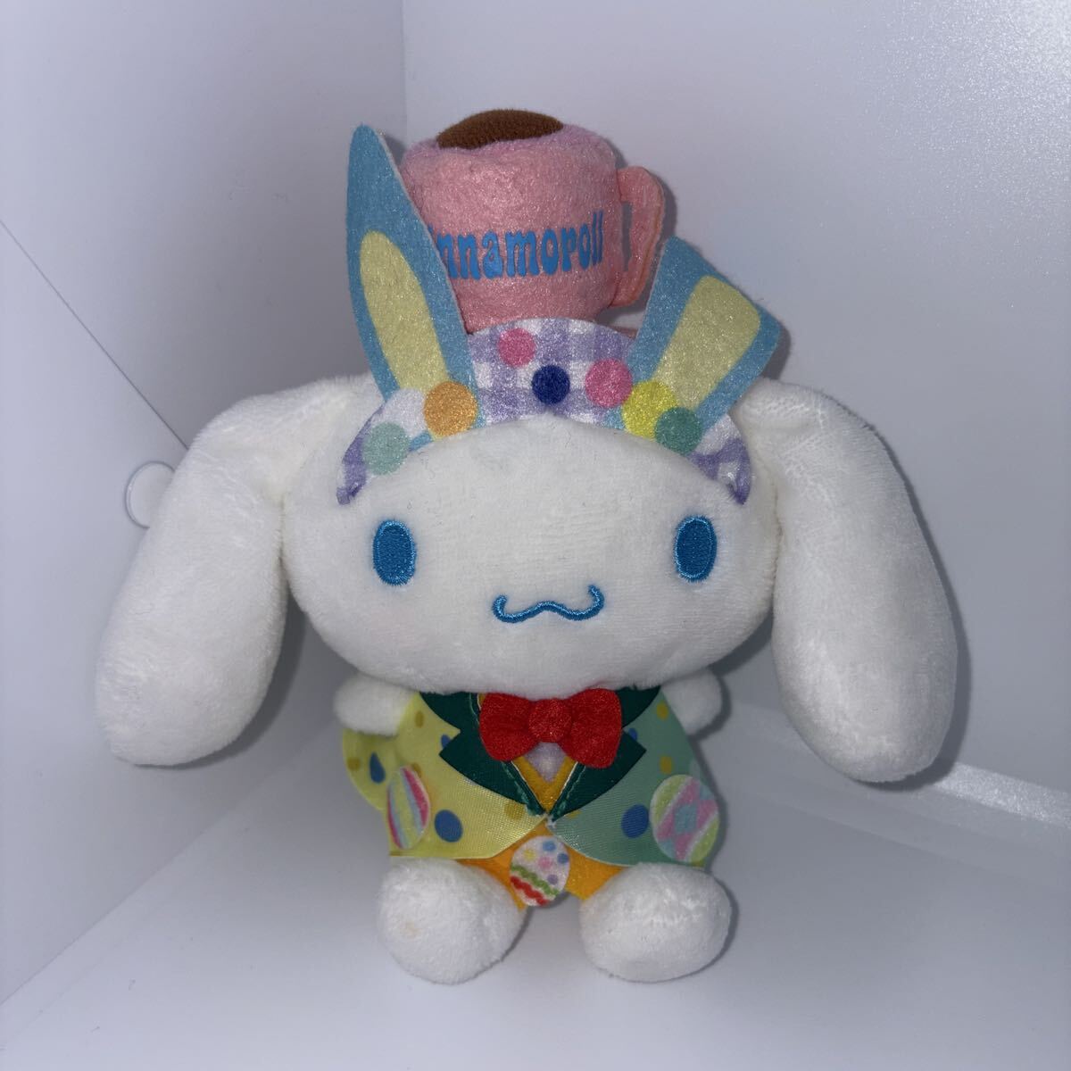 【かなり希少】シナモロール パンダデザイン ぬいぐるみ　2007年 即決 希少品 シナモロール 2007 パンダ シナモン ぬいぐるみ サンリオ