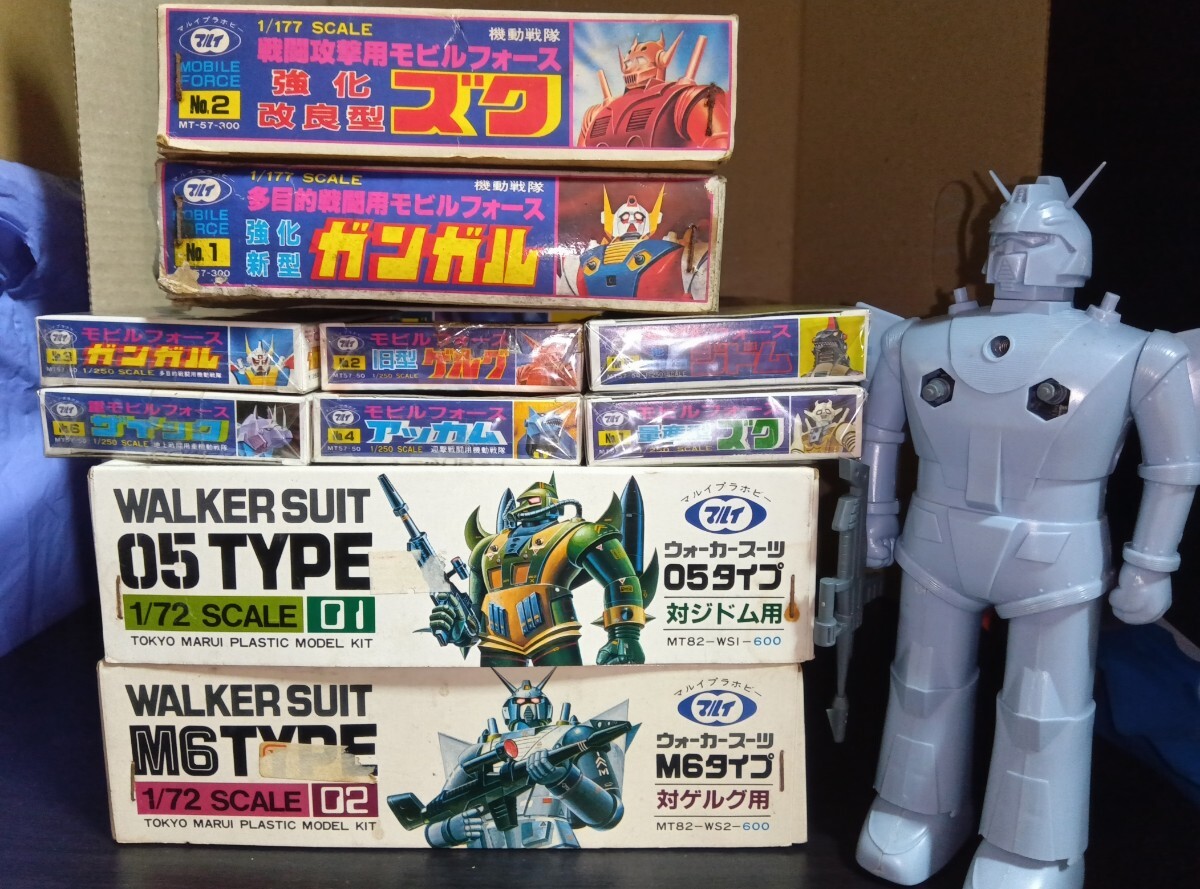 東京マルイ1982年製 ウォーカースーツ05タイプ ガンダムのパチモノ