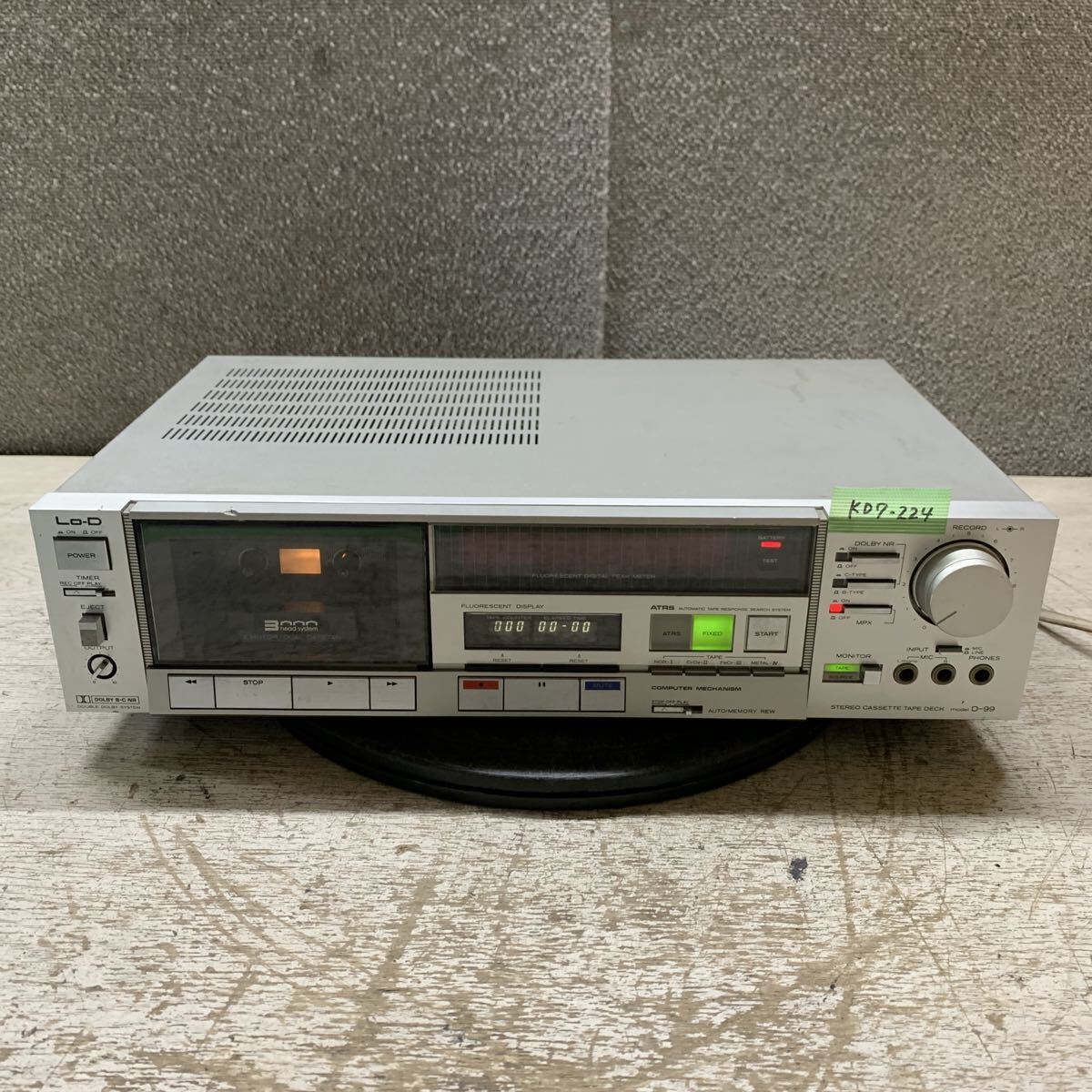 ジャンク】ジャンク品 HITACHI 日立 LO-D ステレオ カセットデッキ CD