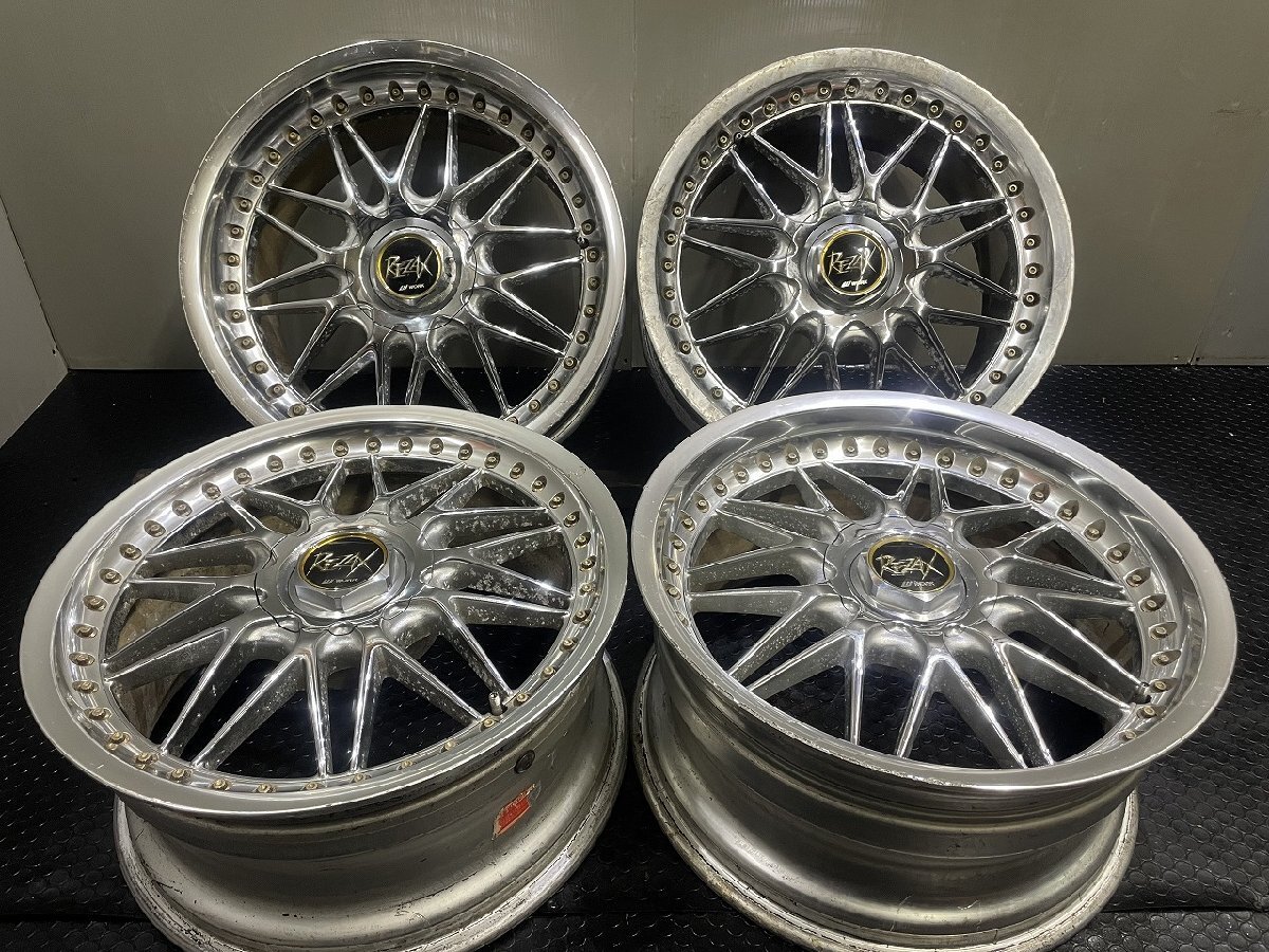 WORK REZAX ワーク レザックス メッシュ 18インチ 10J +20 PCD114.3 5H