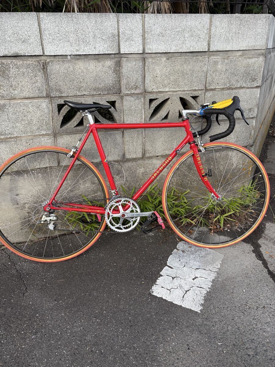 配送限定 入札 1円～ ズノウ ZUNOW クロモリ ロードバイク DURA-ACE