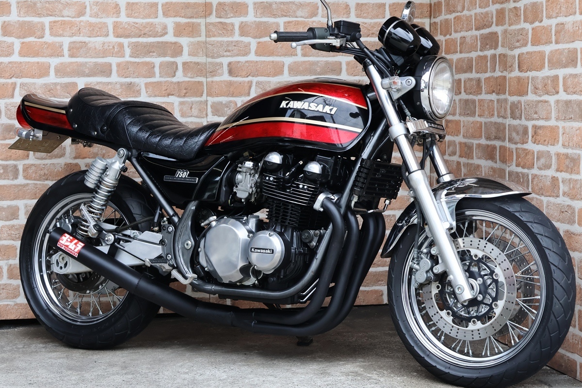 Kawasaki ゼファー400用 Gタイガー Cレッド/ブラック/シルバー 純正
