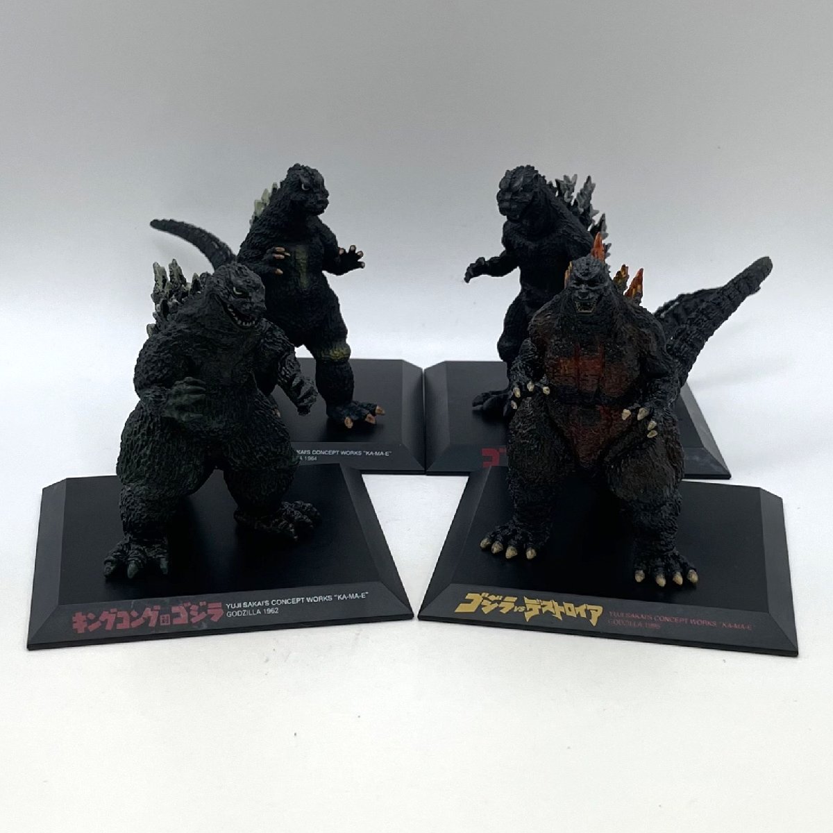 中古】酒井ゆうじコンセプトワークス GODZILLA 構 ゴジラ 1995