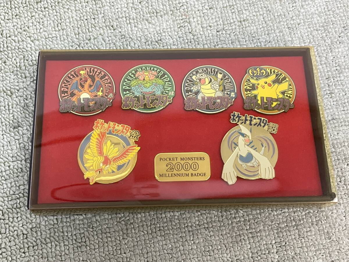ポケモン ミレニアム バッジ 赤 緑 青 ピカチュウ 金銀 ホウオウ ルギア