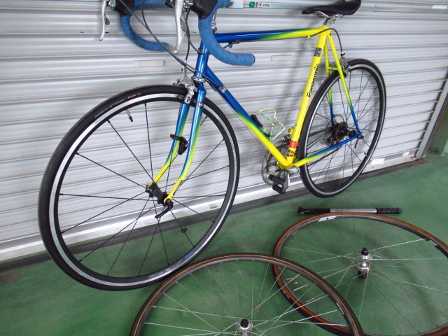 ロードバイク 105 パナソニック レマイヨ オーダー TANGE クロモリ
