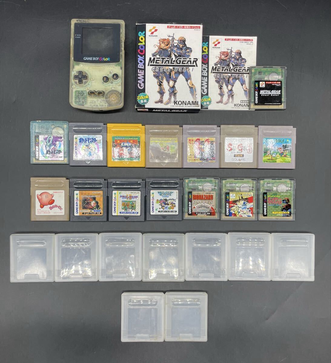 中古】ゲームボーイ ゲームボーイカラー ソフト 任天堂 全18点 ソフト