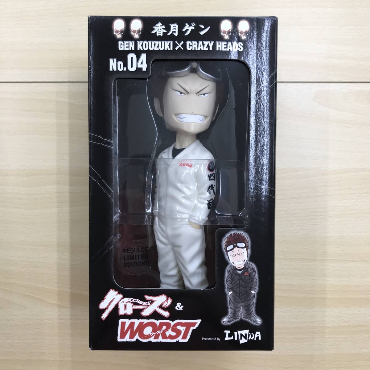中古】クローズ×WORST FBG 難波武志 レグルス版 開封品 中古の落札情報