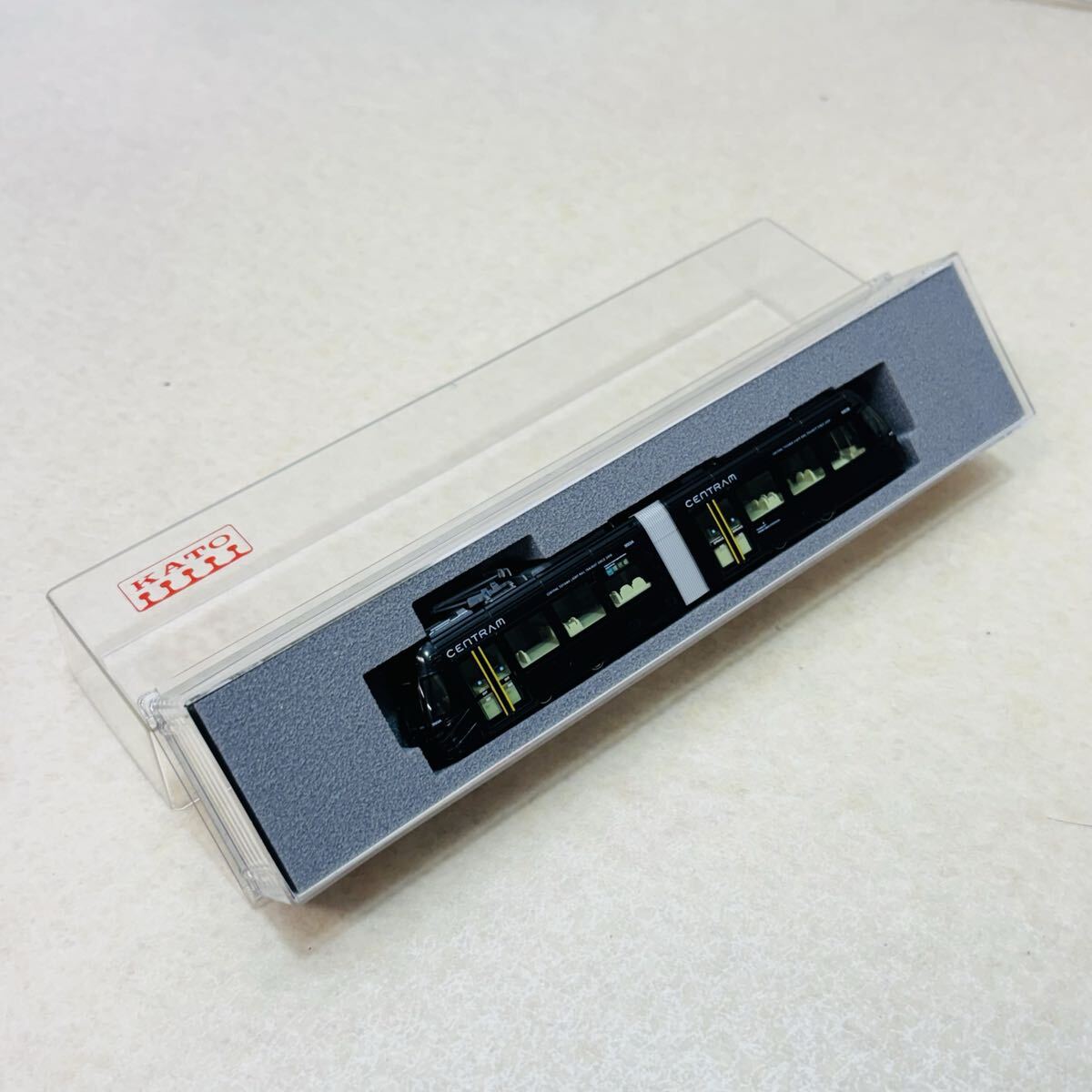 KATO 14-802-3 富山市内電車環状線 セントラム 9003 黒 美品 室内灯