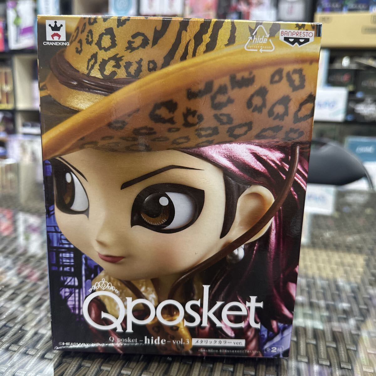 qposket hide vol.2 リペイント 検 HIDE フィギュア xjapan vol.3 4
