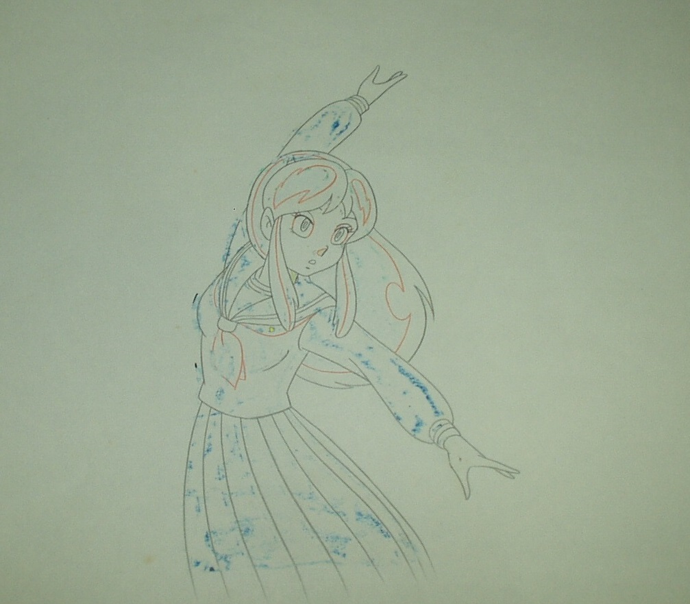 中古】うる星やつら ラム 直筆・版権原画 高田明美氏(F)の落札情報