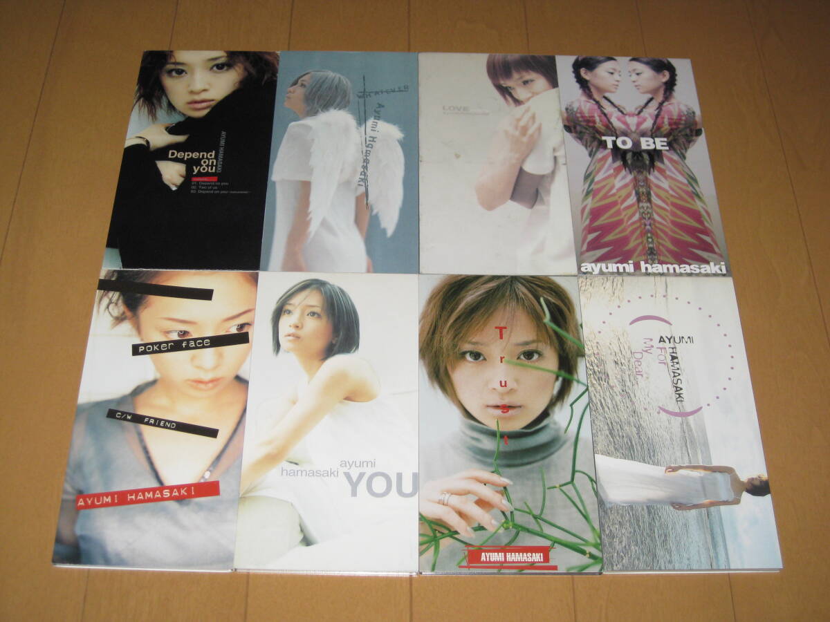浜崎あゆみ / 8cmCDシングル7種8枚まとめて□poker face/YOU/Trust/For