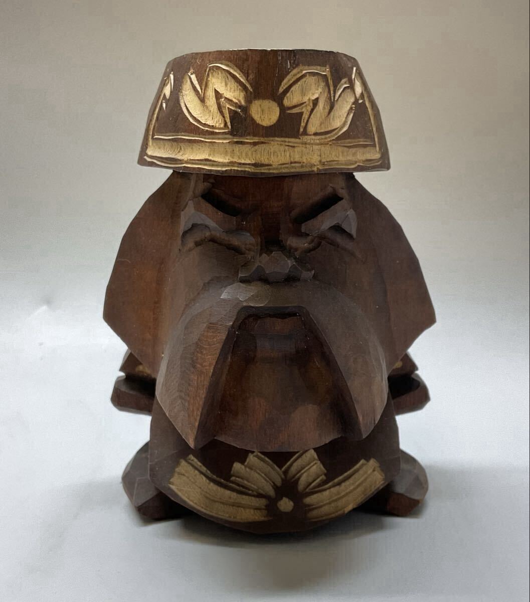 中古】コロポックル 木彫り 阿寒湖 お土産品 中古 管1328の落札情報